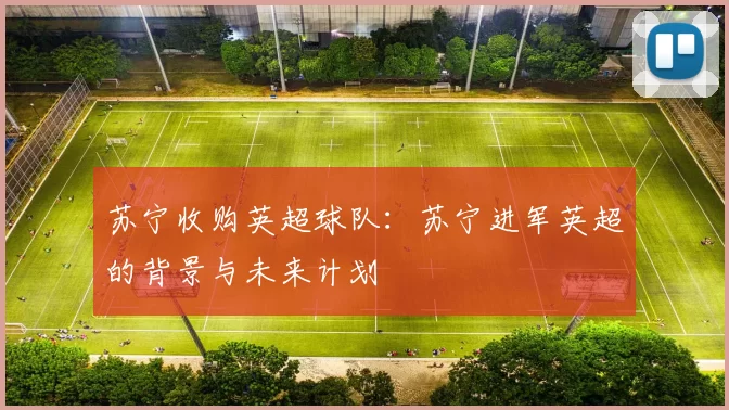 苏宁收购英超球队：苏宁进军英超的背景与未来计划
