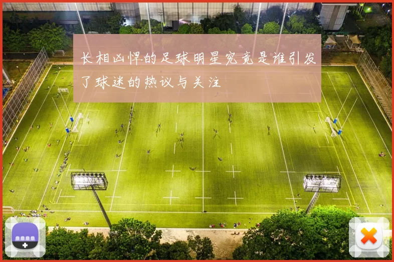 长相凶悍的足球明星究竟是谁引发了球迷的热议与关注