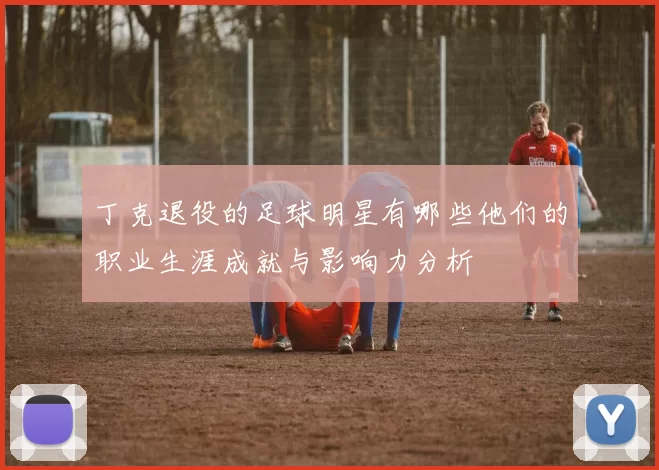 丁克退役的足球明星有哪些他们的职业生涯成就与影响力分析