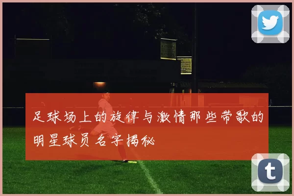 足球场上的旋律与激情那些带歌的明星球员名字揭秘