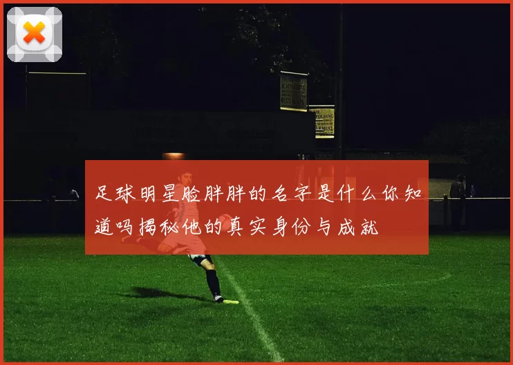 足球明星脸胖胖的名字是什么你知道吗揭秘他的真实身份与成就